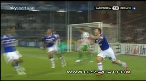 Sampdoria Genua 3-2 Werder Bremen - Highlights