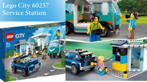 Lego City 60257 Service Station. Сборка Лего Сити 60257