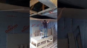 Как зашить потолок листами OSB,в одного