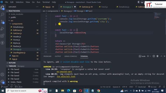 Reactjs Tutorial for beginners Hindi 2022 Part - 26 | Local storage, Session storage, JS cookies смотреть онлайн
