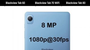 Blackview Tab 60 VS Blackview Tab 70 WiFi Vs Blackview Tab 80