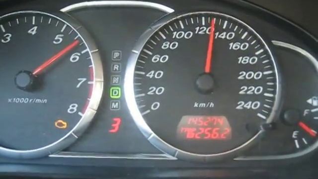 Mazda 6 2.0 AT acceleration смотреть онлайн
