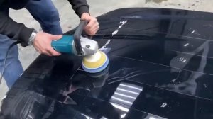Видео 7/10 Полировка пленки после наждачной бумаги.