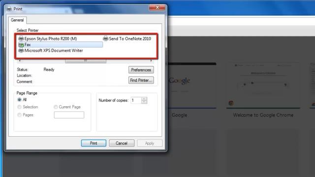 How to set default Printer in Chrome смотреть онлайн