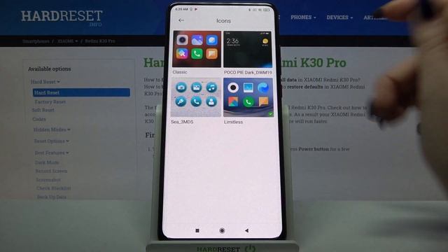 XIAOMI Redmi K30 Pro – Choose & Activate New Display Icon Style смотреть онлайн