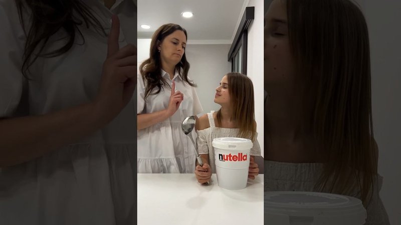 Короче говоря Большая-маленькая  Nutella #shorts #funny