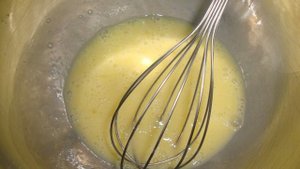 Блины на воде с яйцами