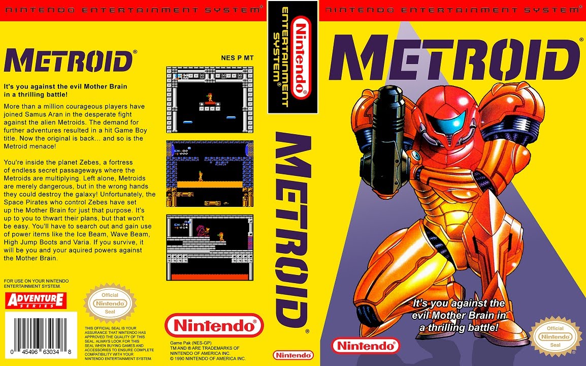 Прохождение Metroid  NES/DENDY