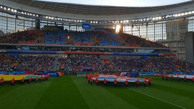 Гимны Японии и Сенегала на Екатеринбург Арене смотреть онлайн
