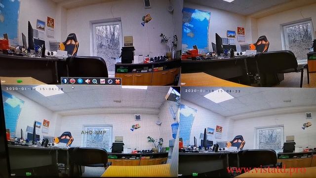 8 Мп AHD VISTA - подключение и тест смотреть онлайн