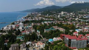 Лазаревское с высоты птичьего полёта 2019