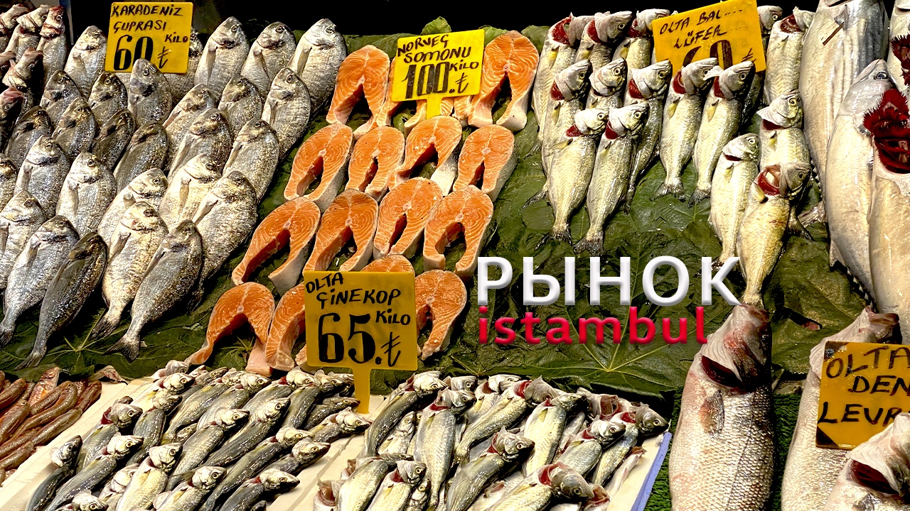 Рыбный Рынок Стамбула и его Окрестности