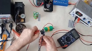 Тест платы защиты BMS 3S 12V 6A