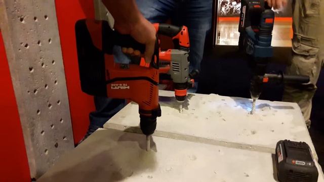 Тест аккумуляторных перфораторов. смотреть онлайн