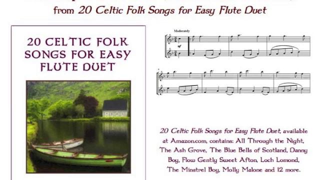 “Molly Malone (Cockles and Mussels)” for easy flute duet смотреть онлайн