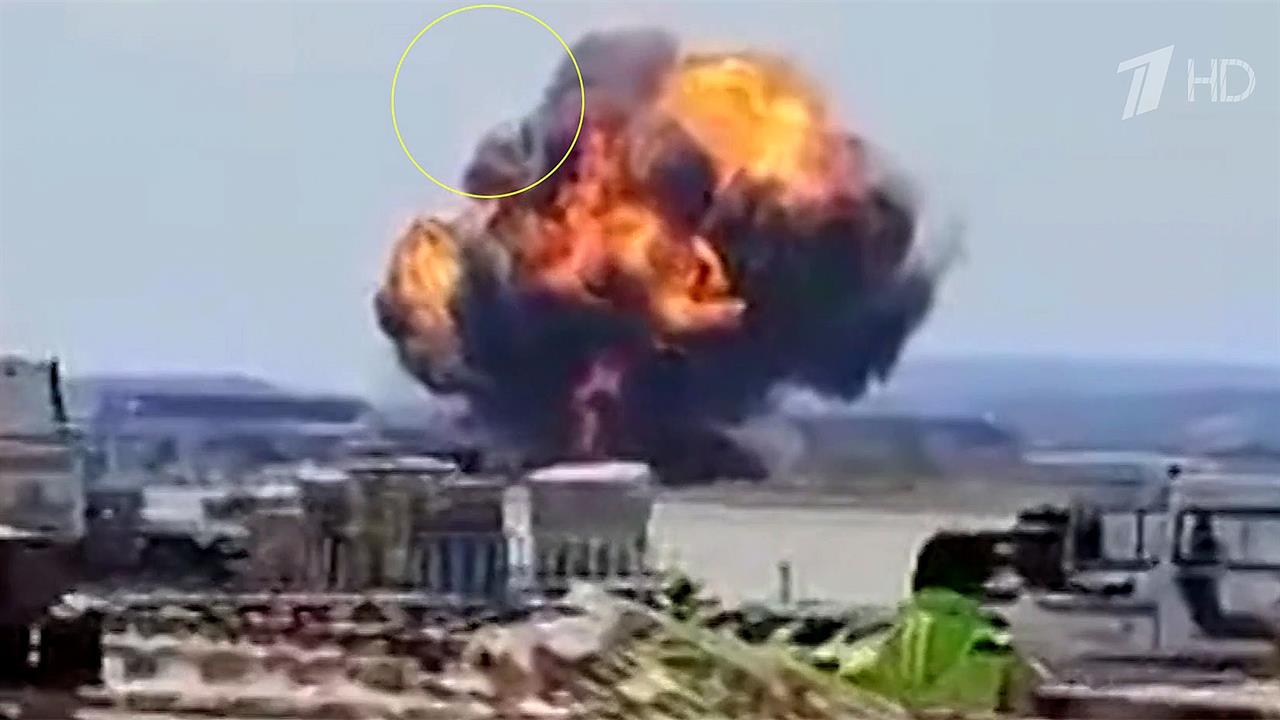 В Испании на авиабазе Сарагоса рухнул истребитель американского производства F-18