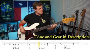 Because I Got High - Afroman (Bass ONLY Cover with Tabs)