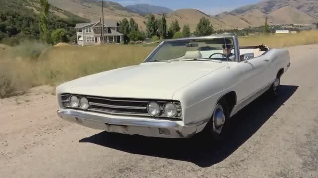 1969 Ford Galaxie 500 Convertible 390 V8 смотреть онлайн