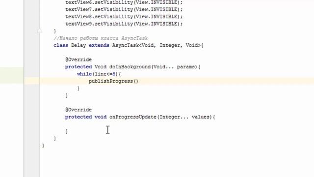 Создание игр для Android: 42. Появление текста 4 уровень смотреть онлайн