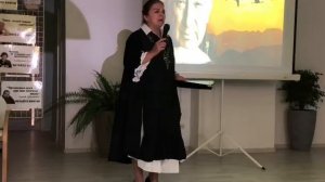 Проникновенное чтение, посвященное Расулу Гамзатову. Маргарита Рыжова.