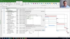 Структура продуктов проекта в MS Project Pro