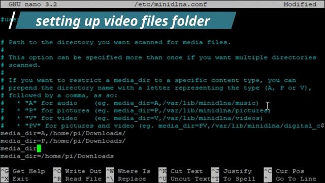 MiniDLNA MEDIA server on Raspberry Pi смотреть онлайн
