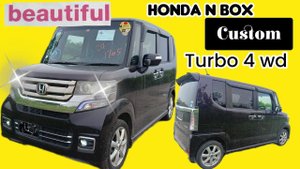 HONDA N BOX Кастом Турбо 4WD за 600 т.р. Лучший кейкар из Японии !!!