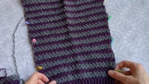 Две готовые работы, процессы, планы на вязание.