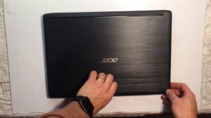Распаковка Acer Aspire 3 A315-33-P7TH (NX.GY3EU.010)