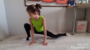 Обучалочка 2.Шпагат. Как легко сесть на шпагат. #гимнастика #шпагат #спорт #миллер