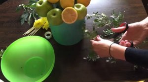 Фруктовый букет Мастер класс для новичков своими руками
