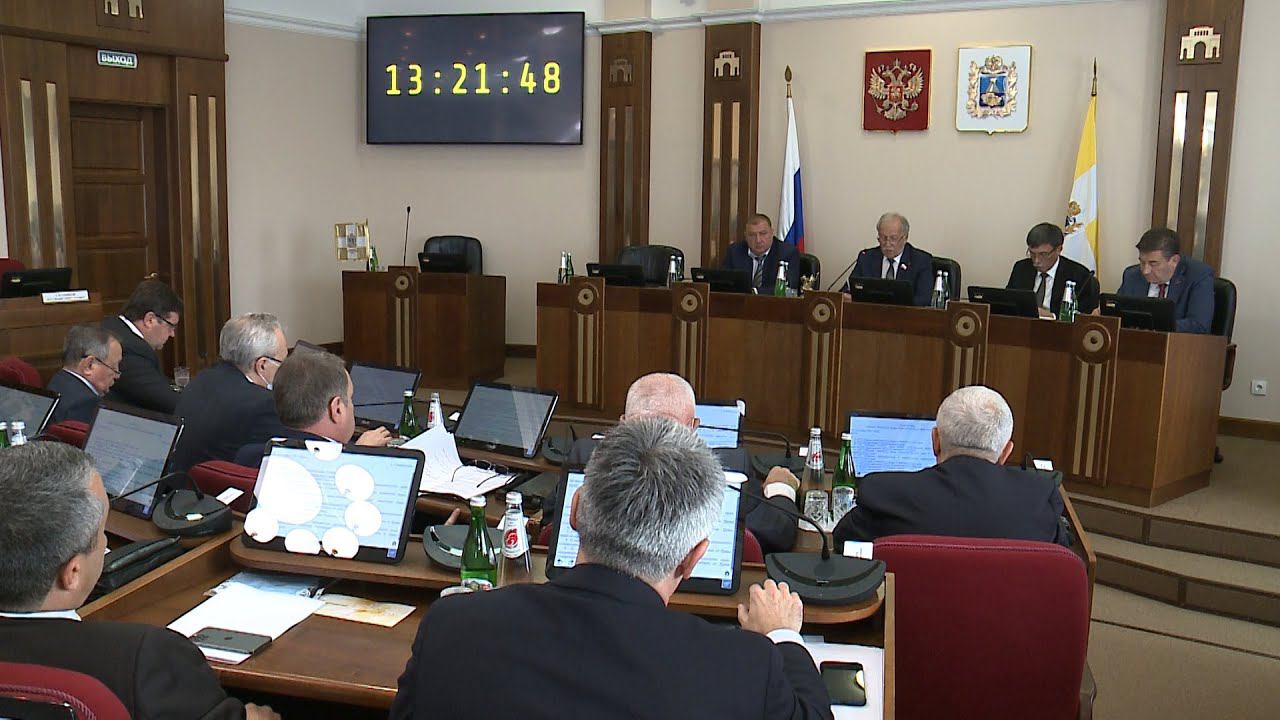 Председателем Думы Ставрополья нового созыва стал Николай Великдань