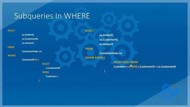 SQL And SQL Server Tutorial For Beginners Part 31 - SubQuery In WHERE And HAVING