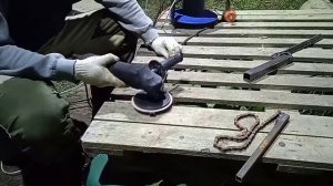 Обжимной ключ из автомобильной цепи и профильной трубы своими руками