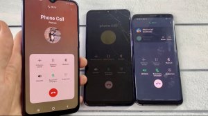 Входящие исходящие вызовы Samsung s9 vs 2 Samsung A30s