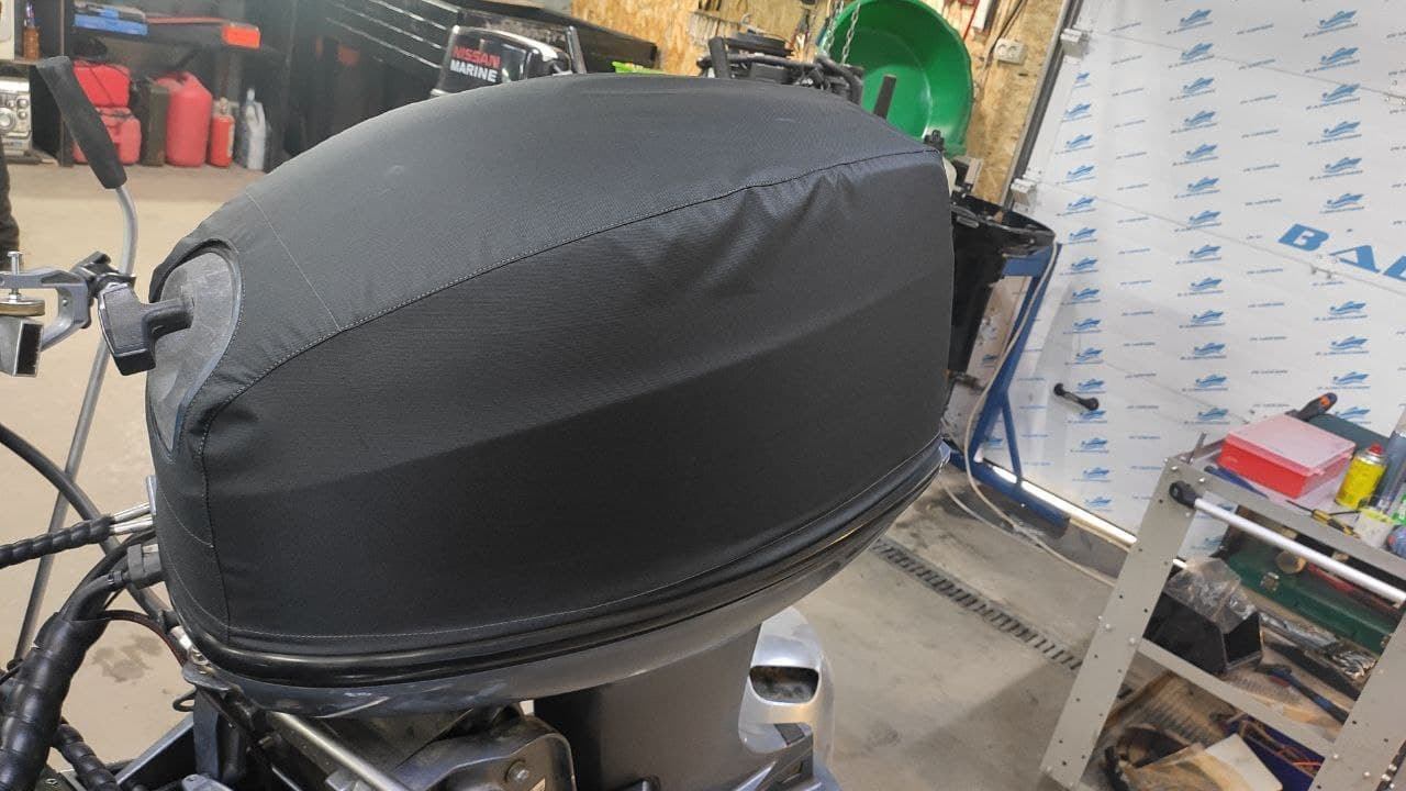 #yamaha #boatcover #чехол ямаха Ямаха 40 чехол на капот наш сайт tentnalodku.ru #boatcover