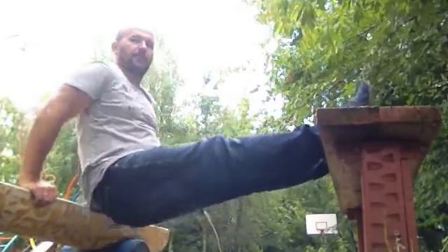 МОИ ЭКЗЕРЦИЦИИ ВОЗЛЕ ДОМА / 21.07.2016 смотреть онлайн