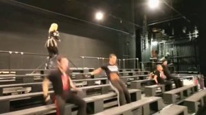 Madonna Rehearsal - Super Bowl 2012