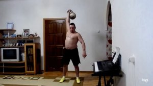 Армейский гиревой рывок 60 раз гири 24 кг!!!