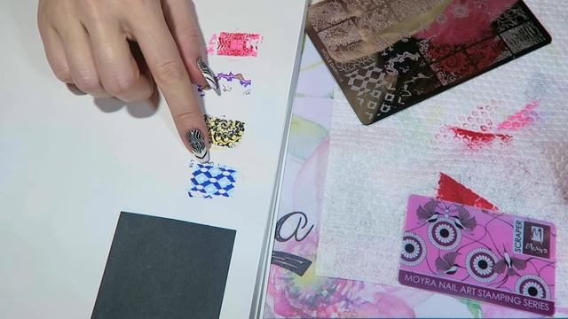 Обзор многослойной пластины для Стемпинга NICOLE DIARY №L18 / Алиэкспресс / AliExpress. смотреть онлайн