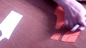 Выкройка карманов для детских штанишек