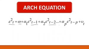 G#1 Introduction to ARCH/GARCH model