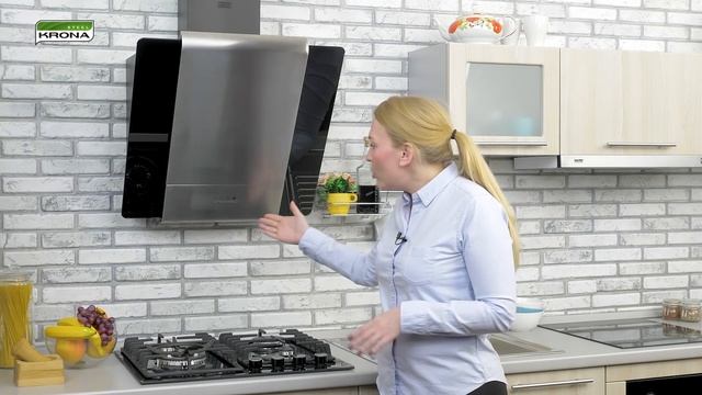 Обзор наклонной вытяжки Talli 3P от немецкого специализированного бренда KRONA смотреть онлайн