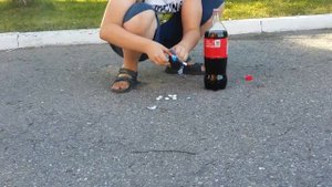 Фантан из Coca cola!