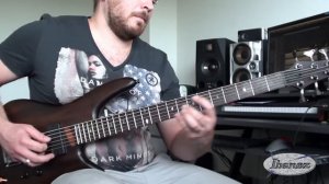 Ibanez SRC6 30" shortscale bass / baritone guitar demo
