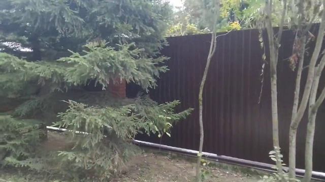 Забор с кирпичными столбами на ленточном фундаменте смотреть онлайн