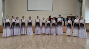 Вок.хор коллектив Детство. Рахманинов-Сирень, Озера спят, Дунаевский-Весна идет