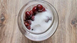 Вишневая наливка на водке в домашних условиях