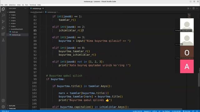 Python Backend. 7-dars.