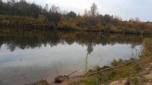 Рыбалка на спиннинг.  Река Кострома.  Разведка новых мест.  Золотая осень.